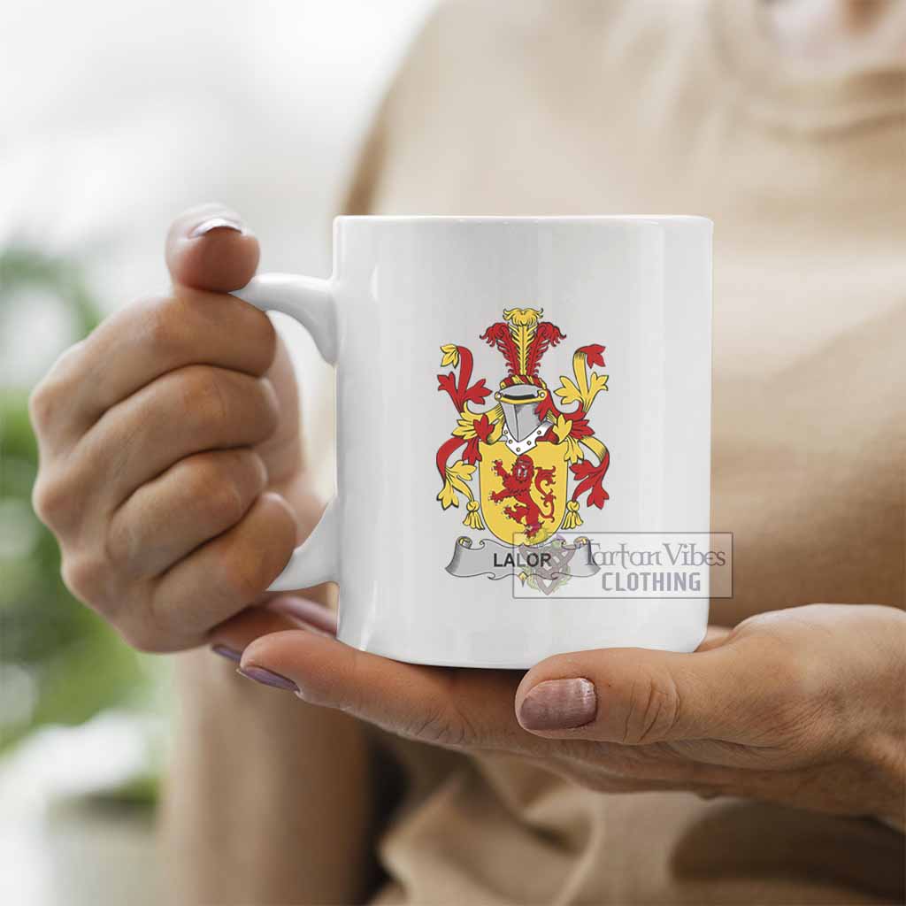 Lalor Irish Clan Coat of Arms Ceramic Mug - 2D-tartanvibesclothing