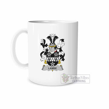 Lambe Irish Clan Coat of Arms Ceramic Mug