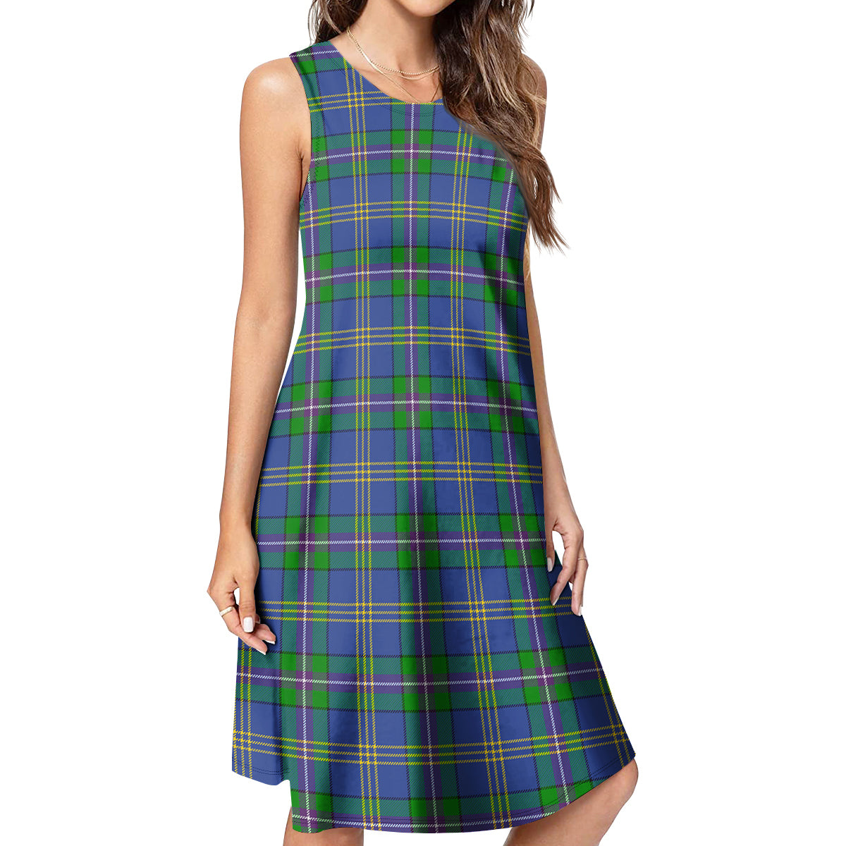 Lambert Tartan Womens Casual Dresses - Tartanvibesclothing