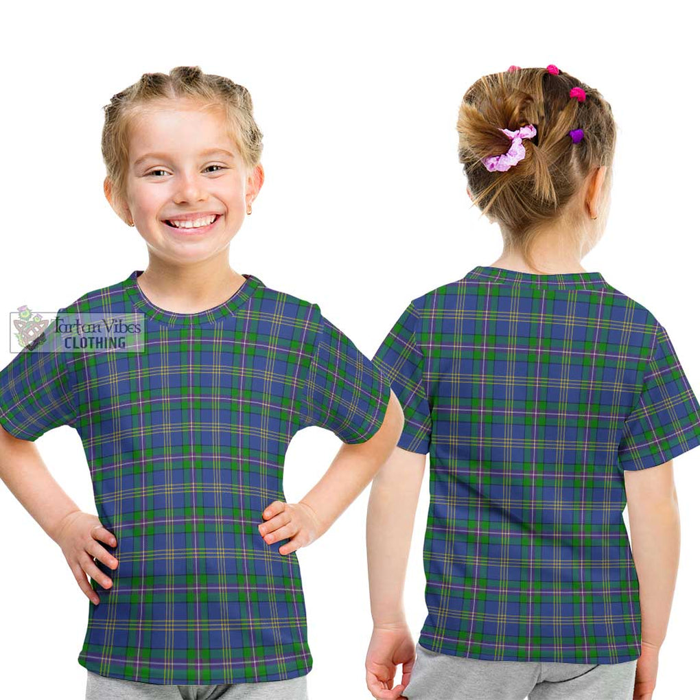 Lambert Tartan Kid T-Shirt Youth XL Size14 - Tartan Vibes Clothing