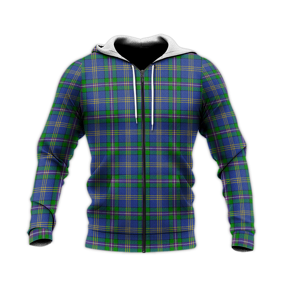 Lambert Tartan Knitted Hoodie - Tartan Vibes Clothing
