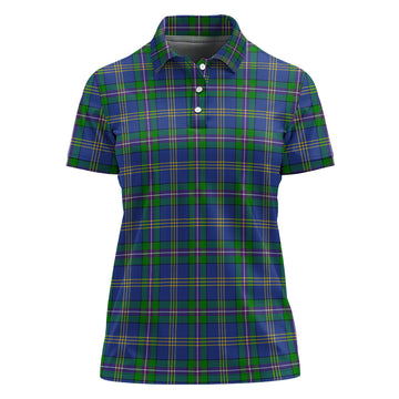 Lambert Tartan Polo Shirt For Women