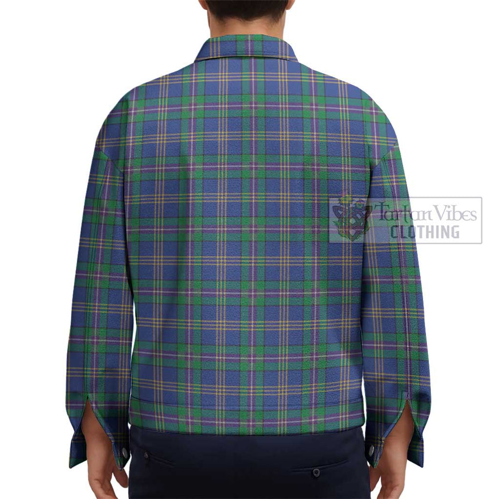Lambert Tartan Unisex Lapel Cotton Jacket - Tartan Vibes Clothing