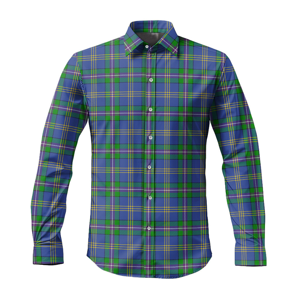 Lambert Tartan Long Sleeve Button Up Shirt Men's Shirt - Tartan Vibes Clothing