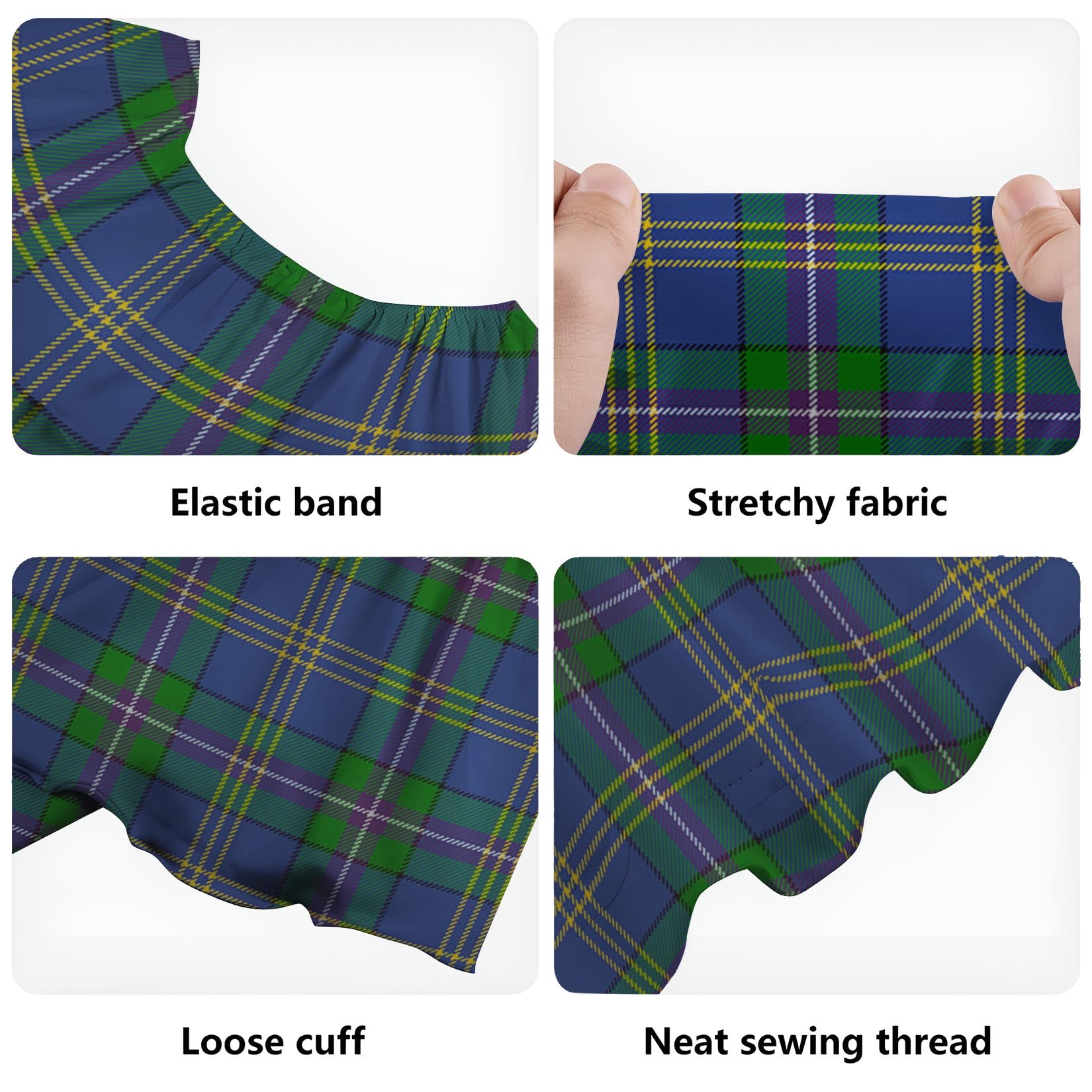 Lambert Tartan Off Shoulder Long Dress - Tartan Vibes Clothing