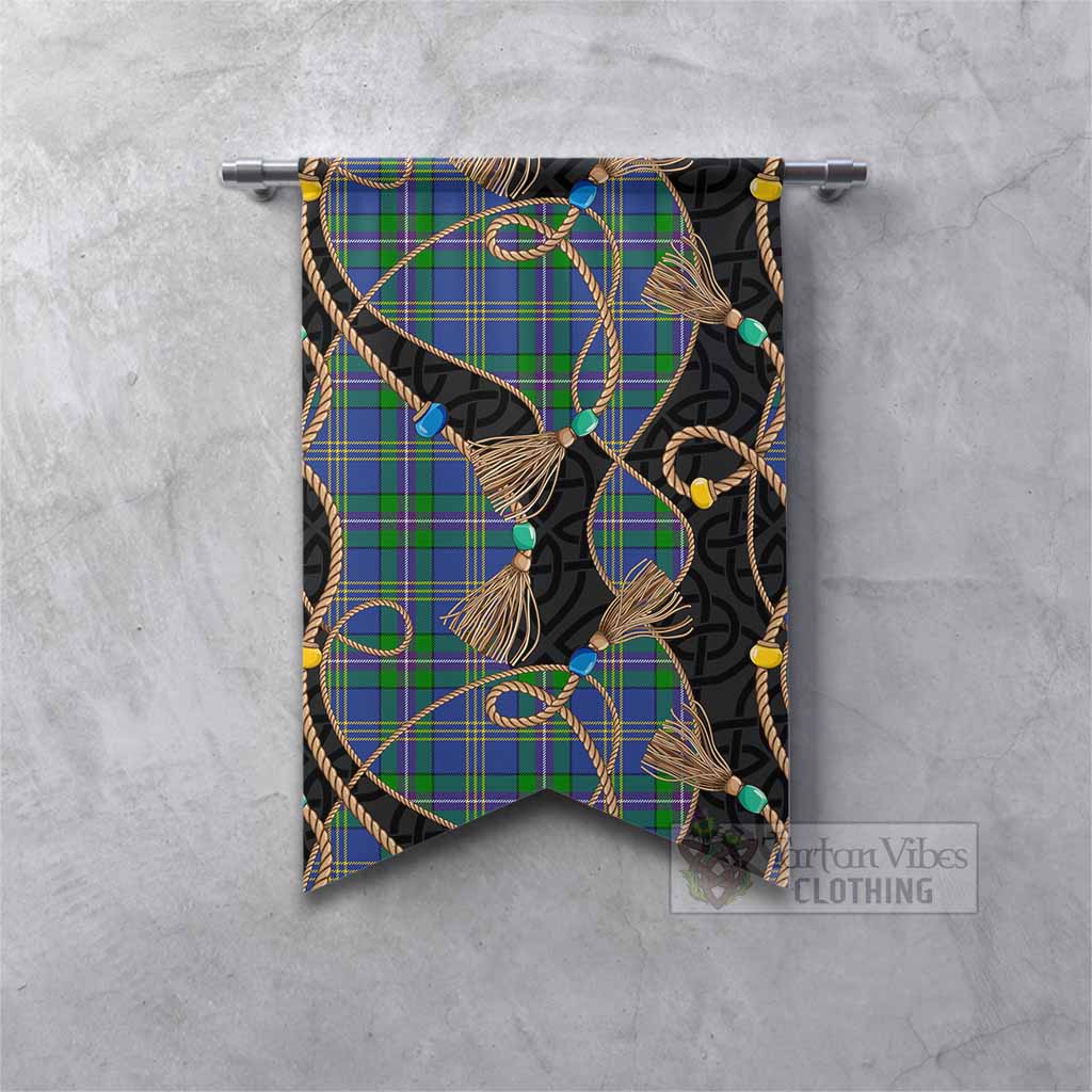 Lambert Scottish Tartan Twisted Ropes Stylized Gonfalon Fishtail - Tartan Vibes Clothing