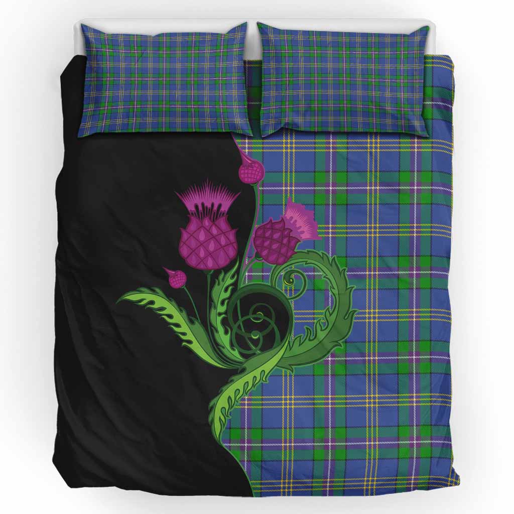 Lambert Tartan Bedding Set Traditional Scottish Thistle UK Bedding Set UK King 91*87 inch - Tartan Vibes Clothing