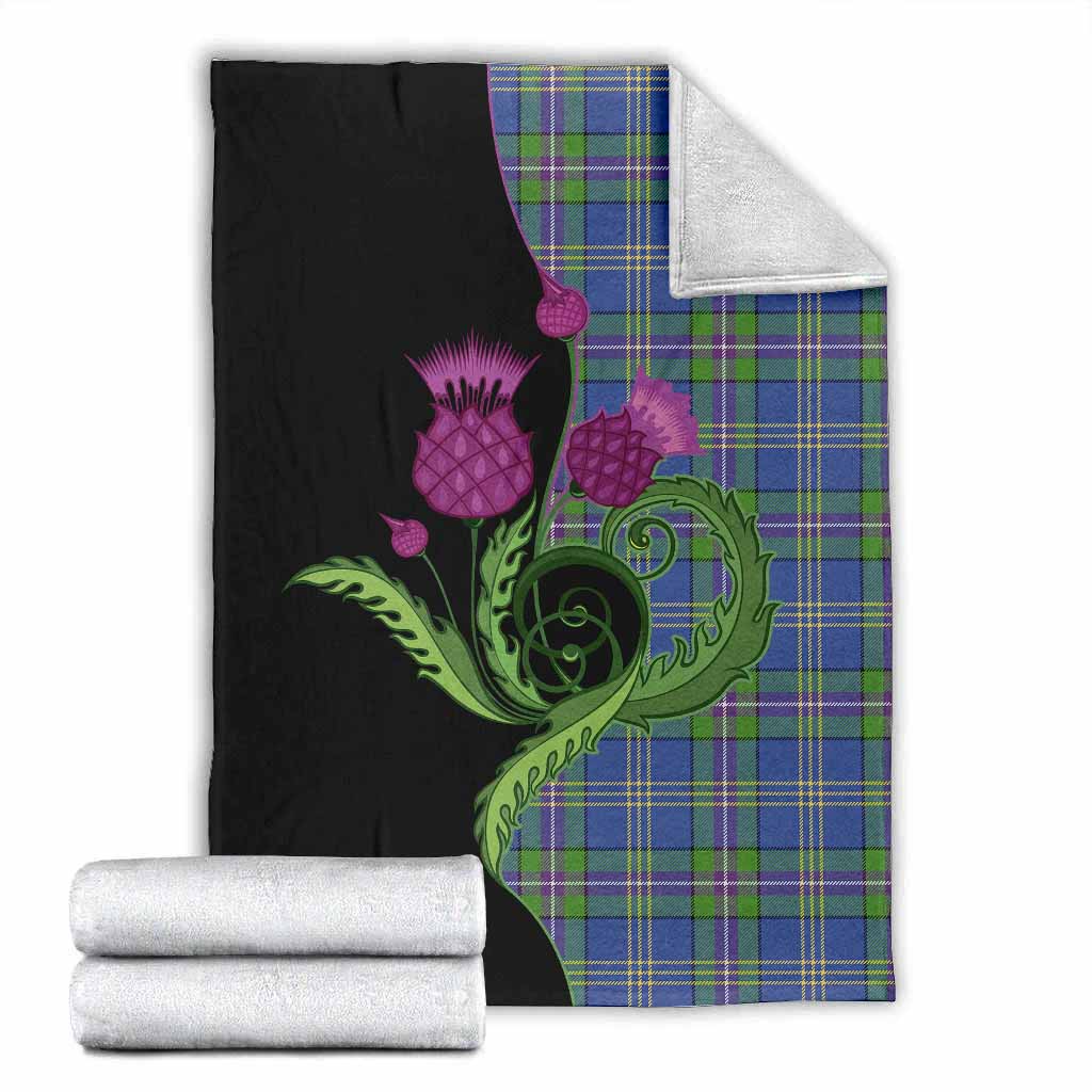 Lambert Tartan Blanket Traditional Scottish Thistle X-Large 59 x 79 inches 150 x 200 cm - Tartan Vibes Clothing