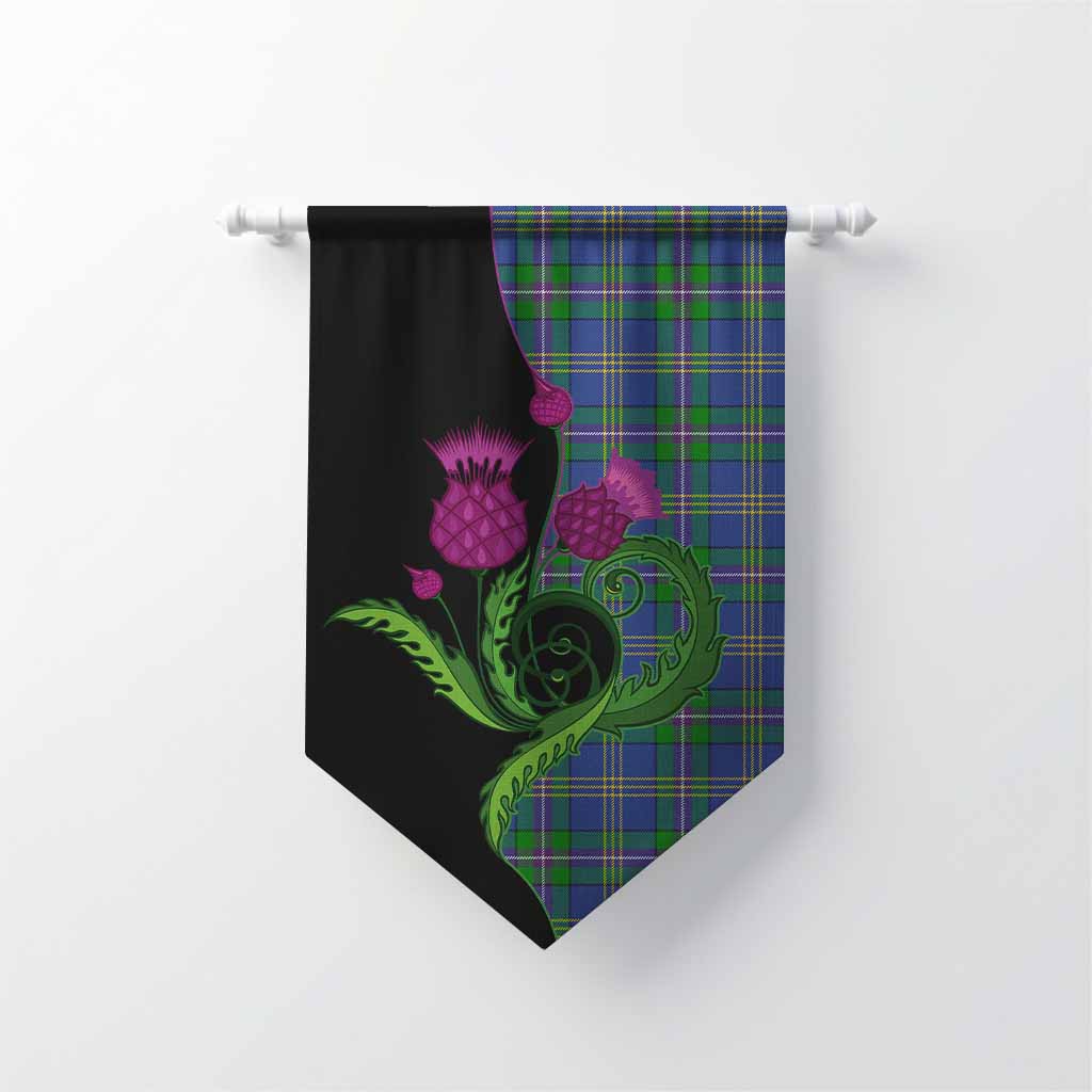 Lambert Tartan Gonfalon Traditional Scottish Thistle Chevron - Tartan Vibes Clothing