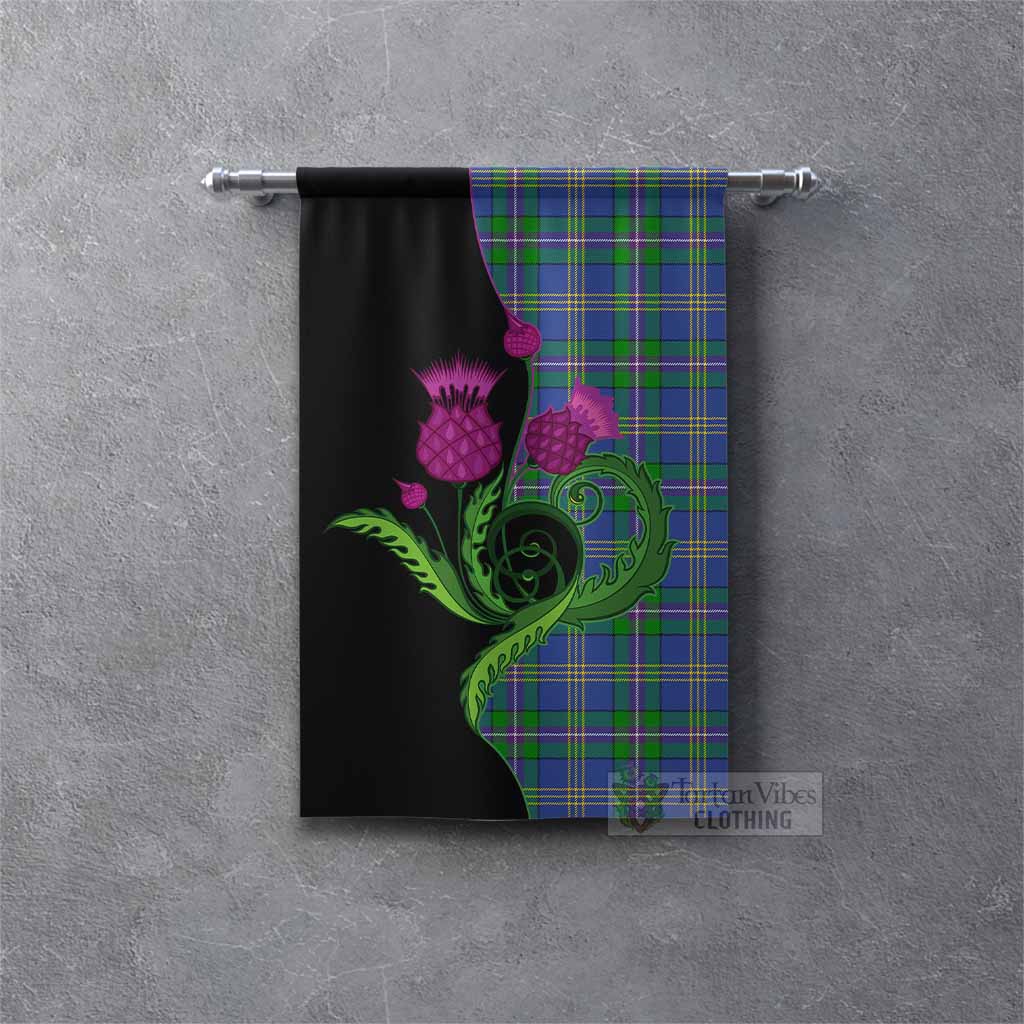 Lambert Tartan Gonfalon Traditional Scottish Thistle Rectangle - Tartan Vibes Clothing