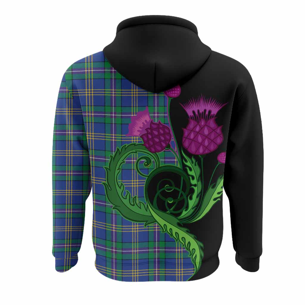 Lambert Tartan Hoodie Traditional Scottish Thistle