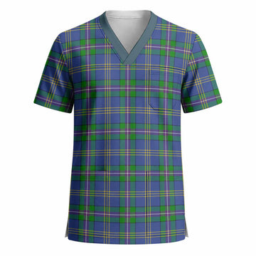 Lambert Tartan Scrub Top - Tartan Vibes Clothing