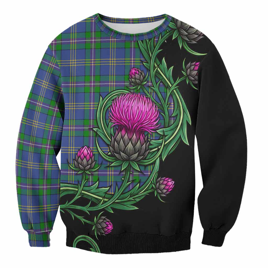 Lambert Tartan Sweatshirt Resilient Scottish Thistle Unisex - Tartan Vibes Clothing