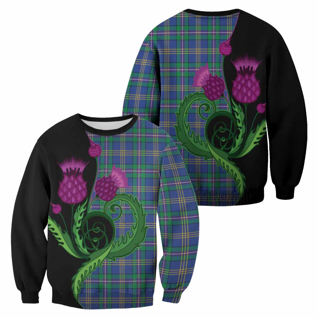 Lambert Tartan Sweatshirt Traditional Scottish Thistle