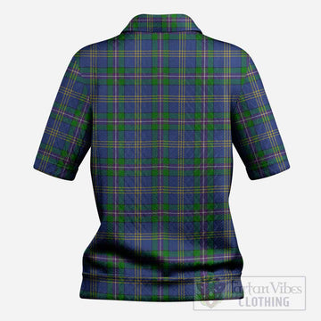 Lambert Tartan Women’s Polo Sweater Top