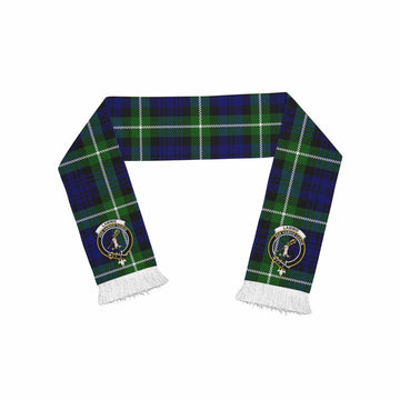 Tartan Vibes Clothing Lammie Tartan Ruffneck Scarf with Family Crest