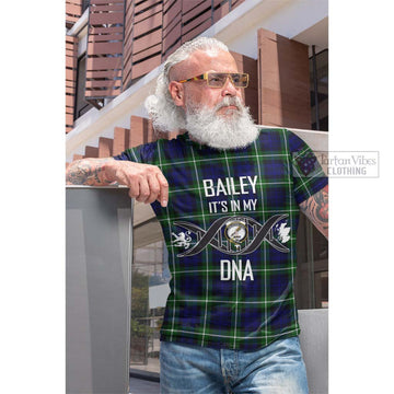 Lammie Tartan Cotton T-shirt with Family Crest DNA In Me Style Men's Shirt - Tartan Vibes Clothing