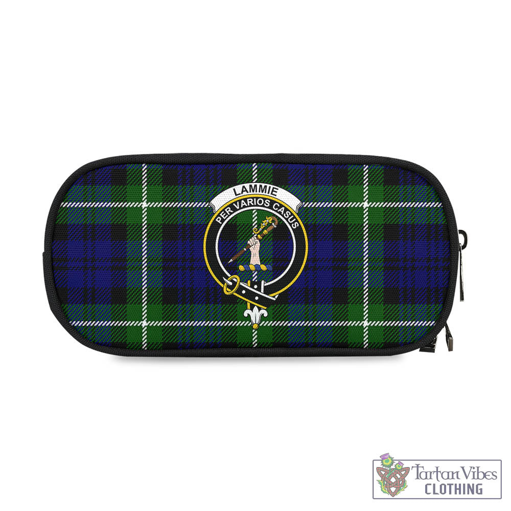 Lammie Tartan Pen and Pencil Case with Family Crest One Size 4.13*8.74 inch - Tartan Vibes Clothing