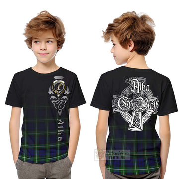 Lammie Tartan Kid T-Shirt Featuring Alba Gu Brath Family Crest Celtic Inspired Youth XL Size14 - Tartan Vibes Clothing