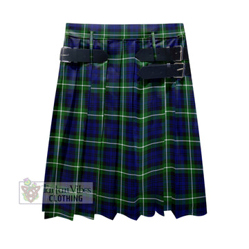 Lammie Tartan Men's Pleated Skirt - Fashion Casual Retro Scottish Kilt Style