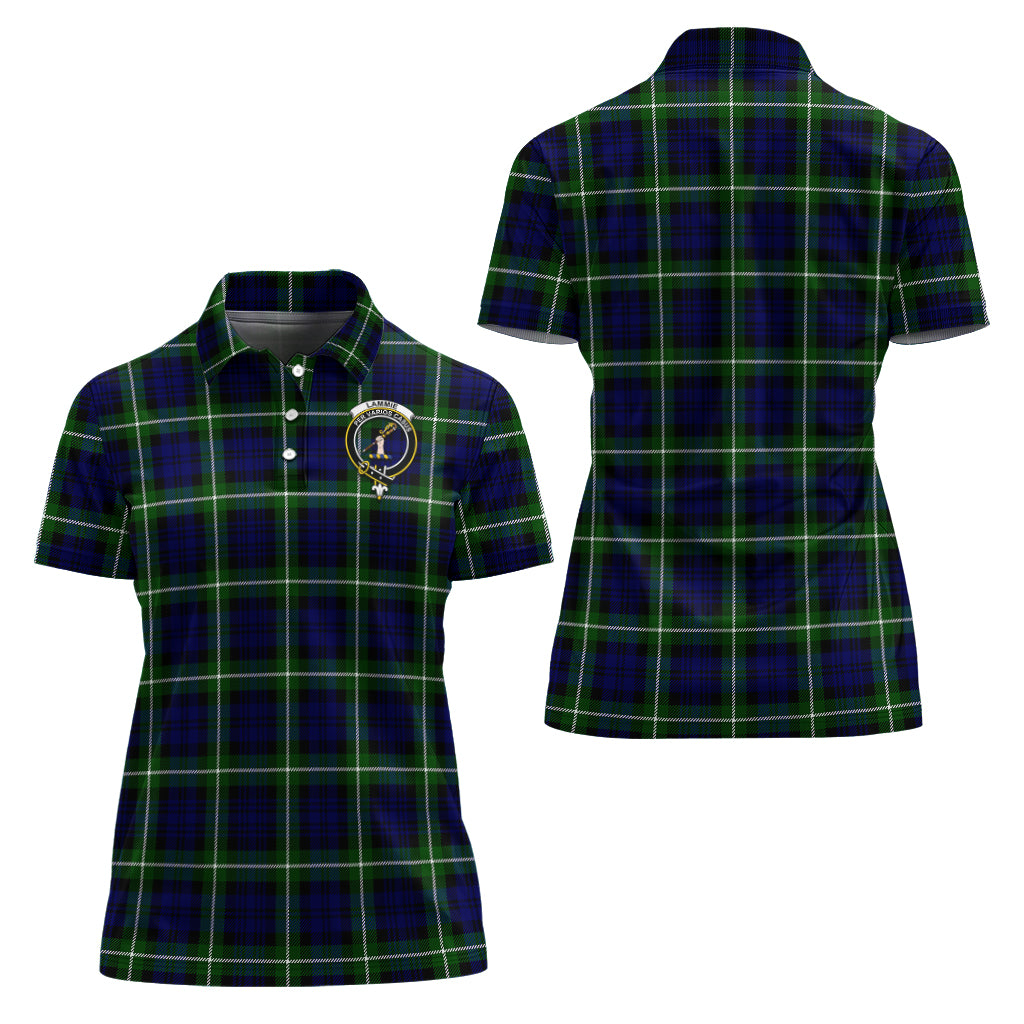 lammie-tartan-polo-shirt-with-family-crest-for-women
