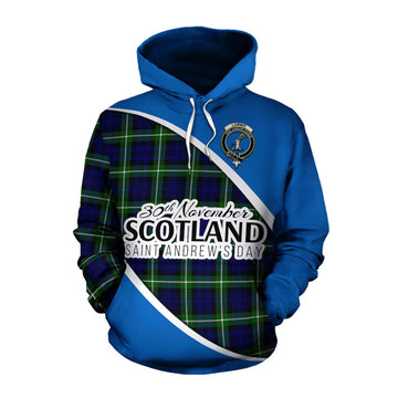 Lammie Family Crest Tartan Cotton Hoodie Celebrate Saint Andrew's Day in Style Pullover Hoodie XS - Tartan Vibes Clothing