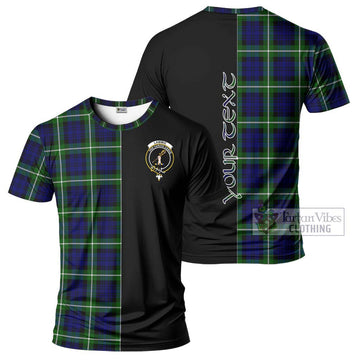 Lammie Tartan T-Shirt with Family Crest and Half Of Me Style Kid's Shirt - Tartan Vibes Clothing