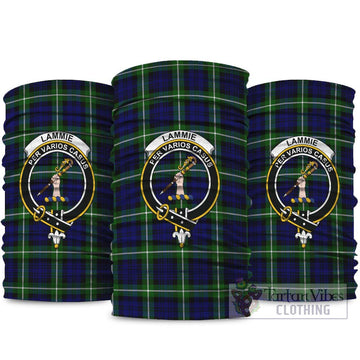 Lammie Tartan Neck Gaiters, Tartan Bandanas, Tartan Head Band with Family Crest package One Size - Tartan Vibes Clothing