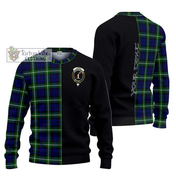 Lammie Tartan Ugly Sweater with Family Crest and Half Of Me Style Unisex - Tartan Vibes Clothing