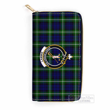 Tartan Vibes Clothing Lammie Tartan Women's Leather Wallet with Family Crest