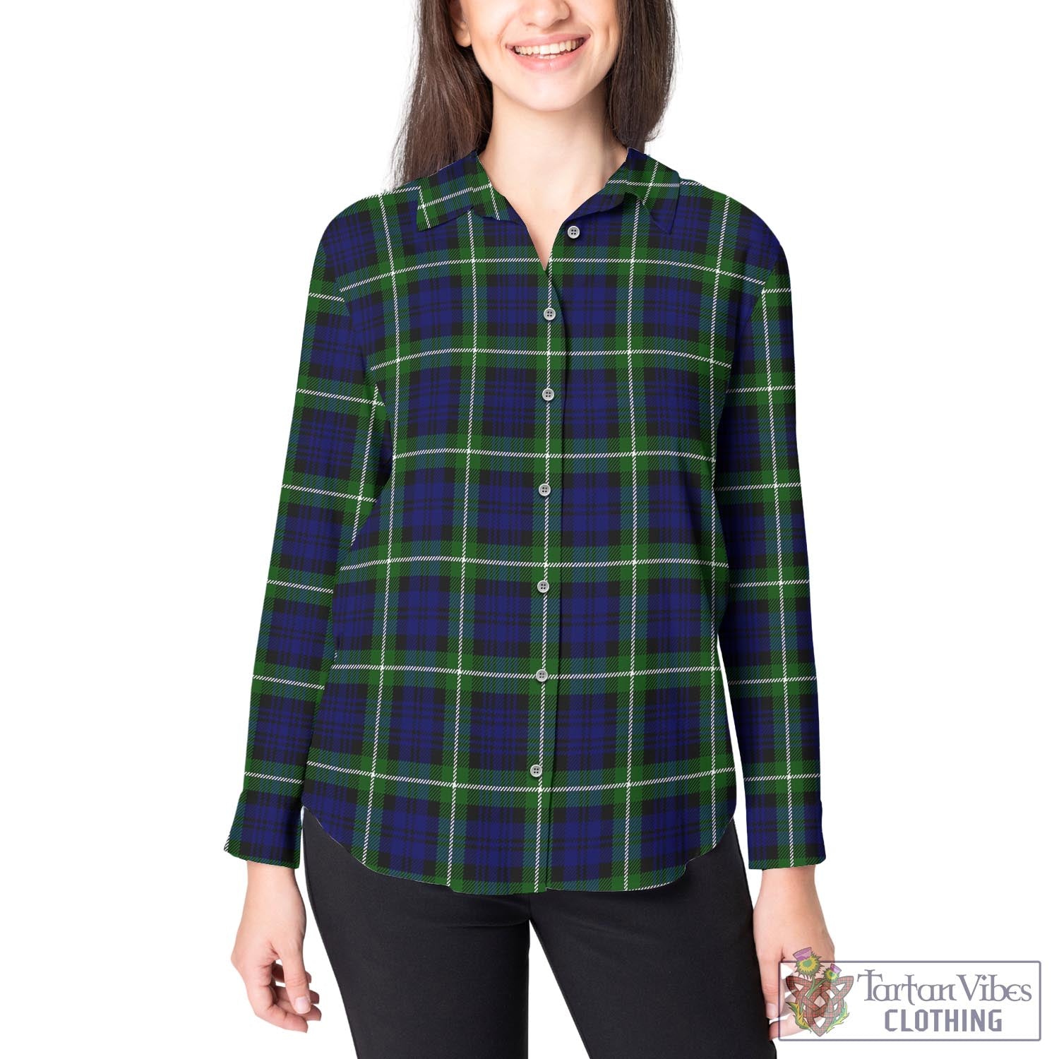 Lammie Tartan Women's Casual Shirt - Tartan Vibes Clothing