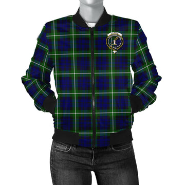 Lammie Tartan Bomber Jacket with Family Crest - Tartan Vibes Clothing