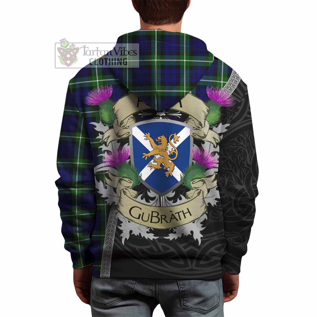 Lammie Tartan Family Crest Hoodie Lion Rampant Royal Thistle Shield Celtic Inspired - Tartan Vibes Clothing