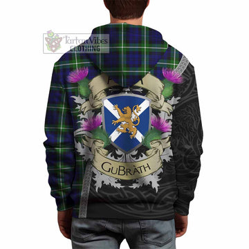Lammie Tartan Family Crest Hoodie Lion Rampant Royal Thistle Shield Celtic Inspired - Tartan Vibes Clothing