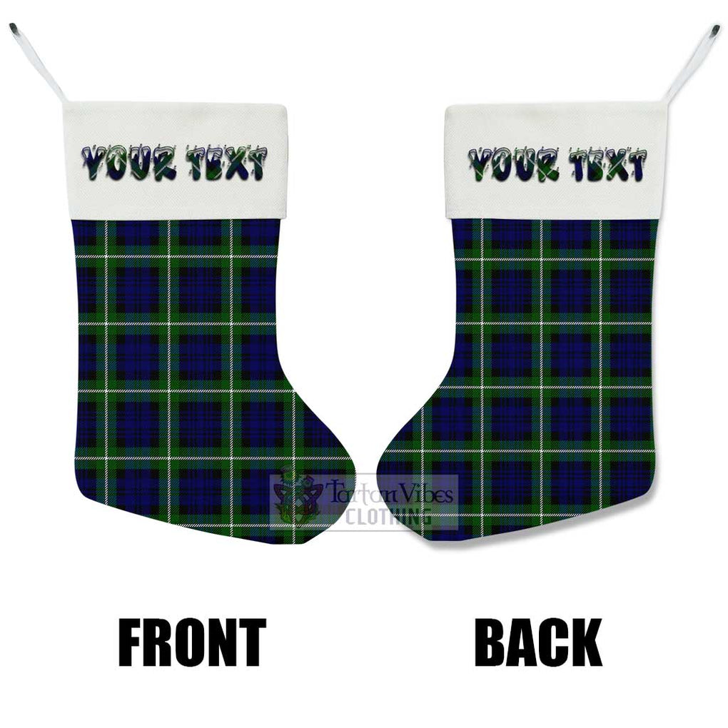 Lammie Tartan Christmas Stocking with Personalized Text - Tartan Vibes Clothing
