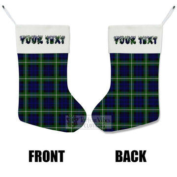 Lammie Tartan Christmas Stocking with Personalized Text - Tartan Vibes Clothing