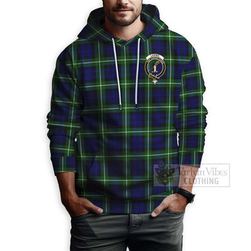 Lammie Tartan Hoodie with Family Crest Celtic Skull Style - Tartan Vibes Clothing