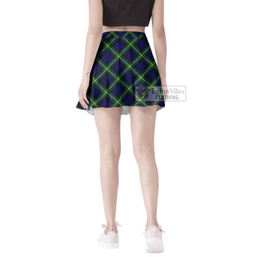 Lammie Tartan Women's Plated Mini Skirt