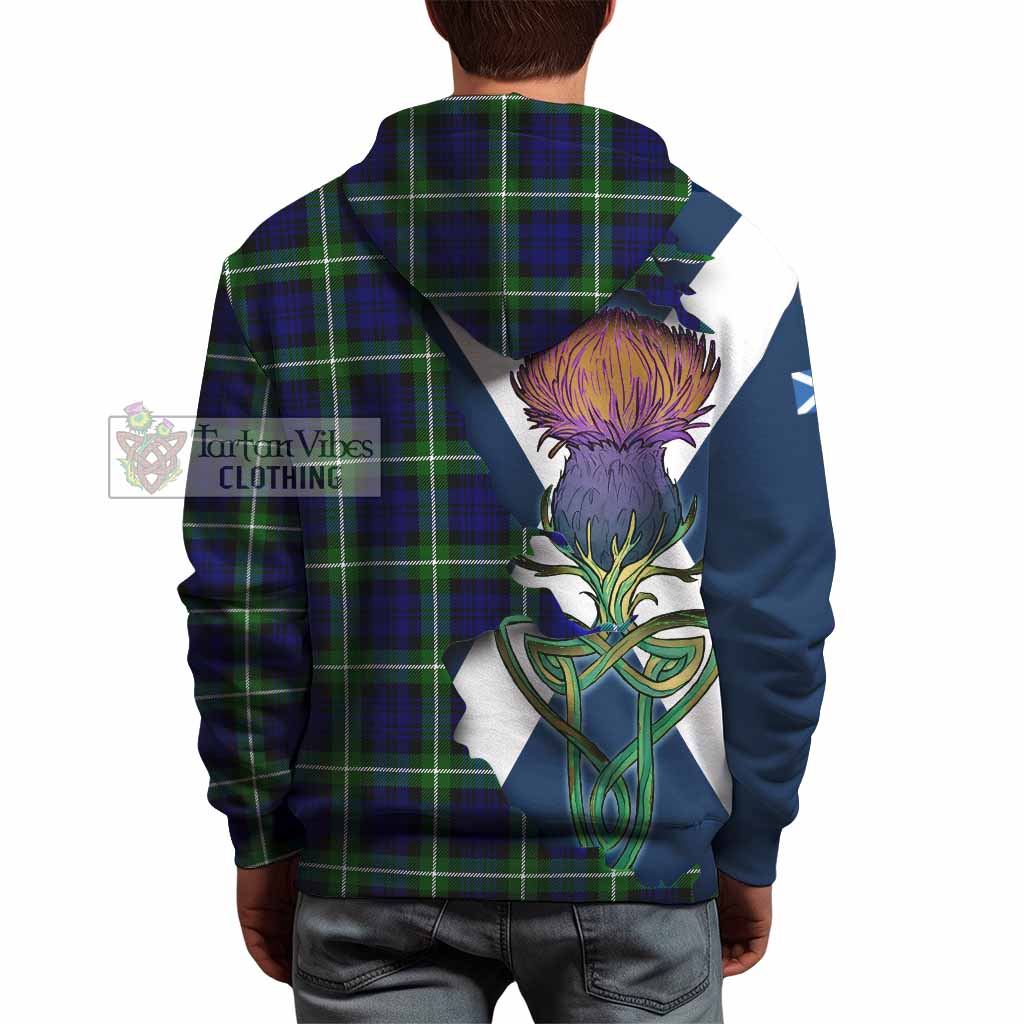 Lammie Tartan Family Crest Hoodie Scottish Thistle Celtic Inspired - Tartan Vibes Clothing