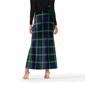 Lammie Tartan Womens Full Length Skirt