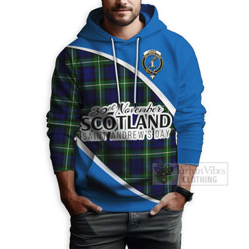 Lammie Family Crest Tartan Hoodie Celebrate Saint Andrew's Day in Style - Tartan Vibes Clothing