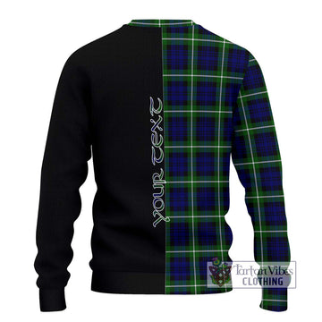 Lammie Tartan Ugly Sweater with Family Crest and Half Of Me Style - Tartan Vibes Clothing