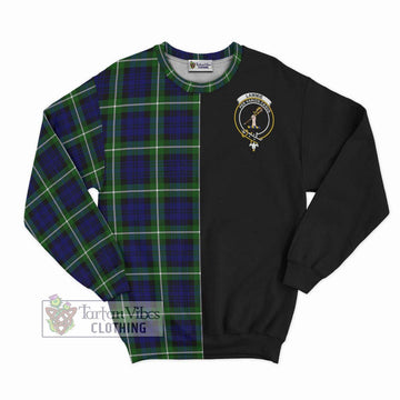 Lammie Tartan Sweatshirt with Family Crest and Half Of Me Style - Tartan Vibes Clothing