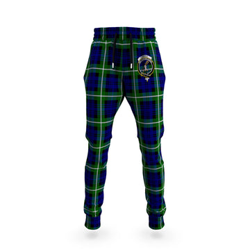 Lammie Tartan Joggers Pants with Family Crest 5XL - Tartan Vibes Clothing