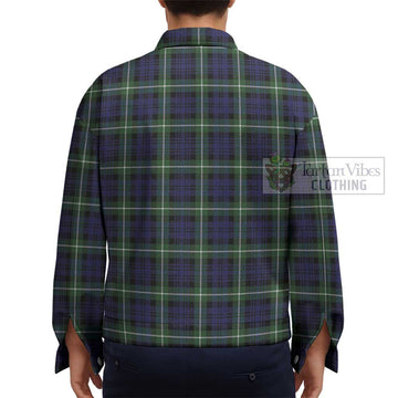 Lammie Tartan Unisex Lapel Cotton Jacket - Tartan Vibes Clothing