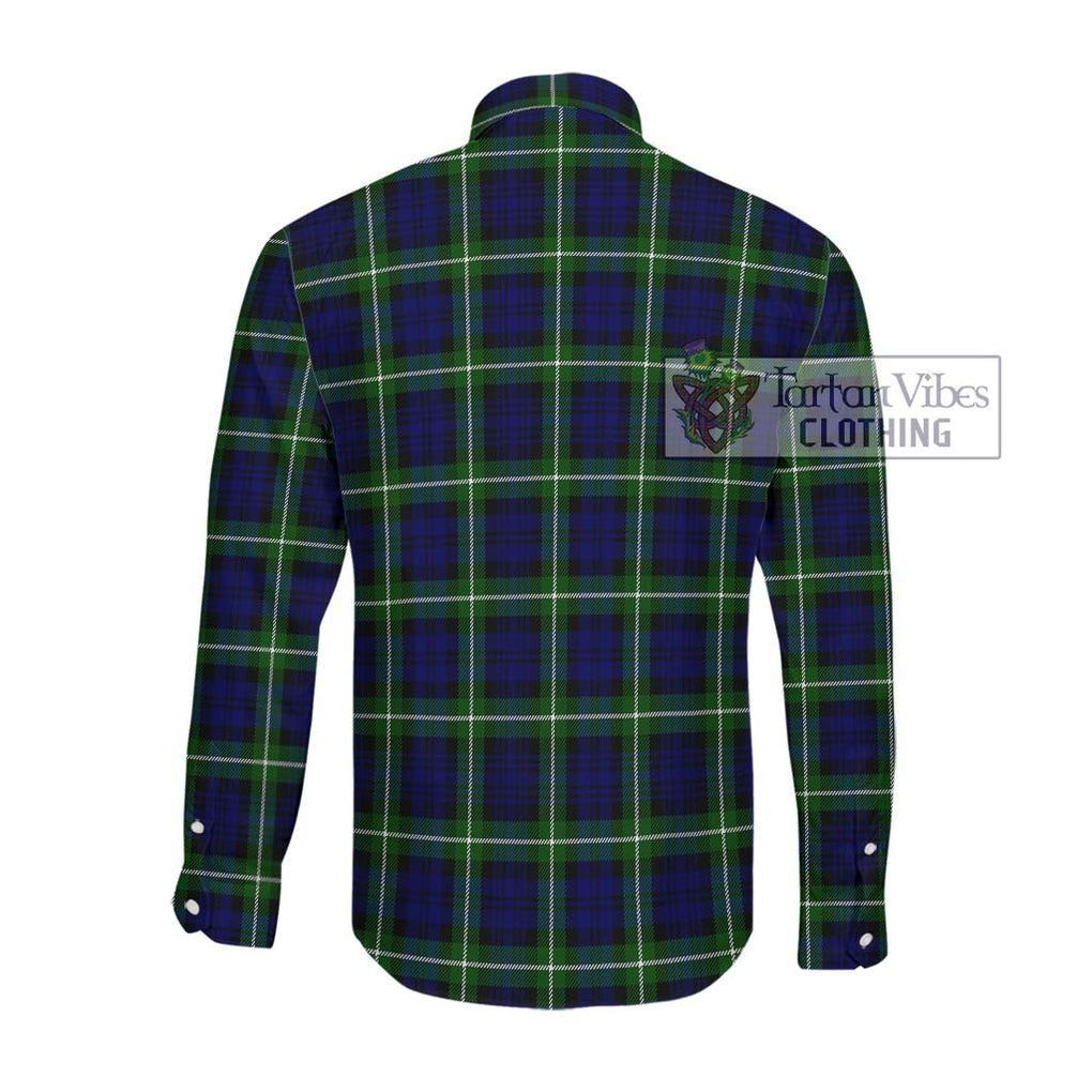 Lammie Tartan Long Sleeve Button Shirt with Family Crest DNA In Me Style - Tartanvibesclothing Shop