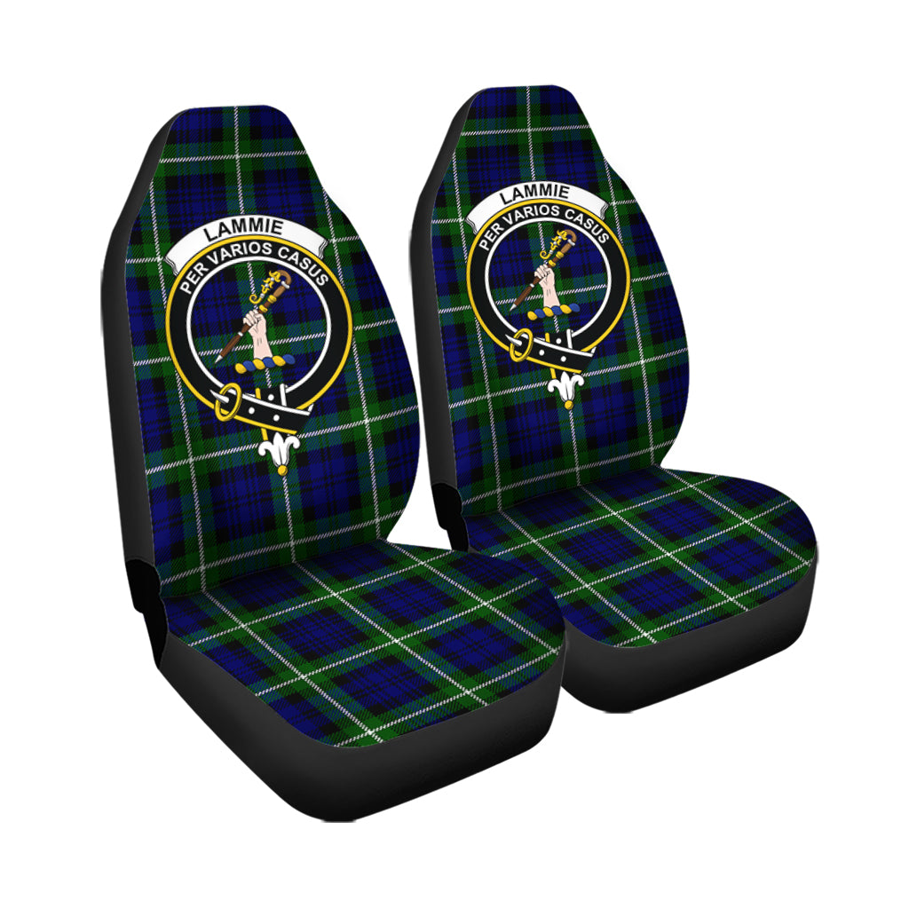 Lammie Tartan Car Seat Cover with Family Crest - Tartan Vibes Clothing
