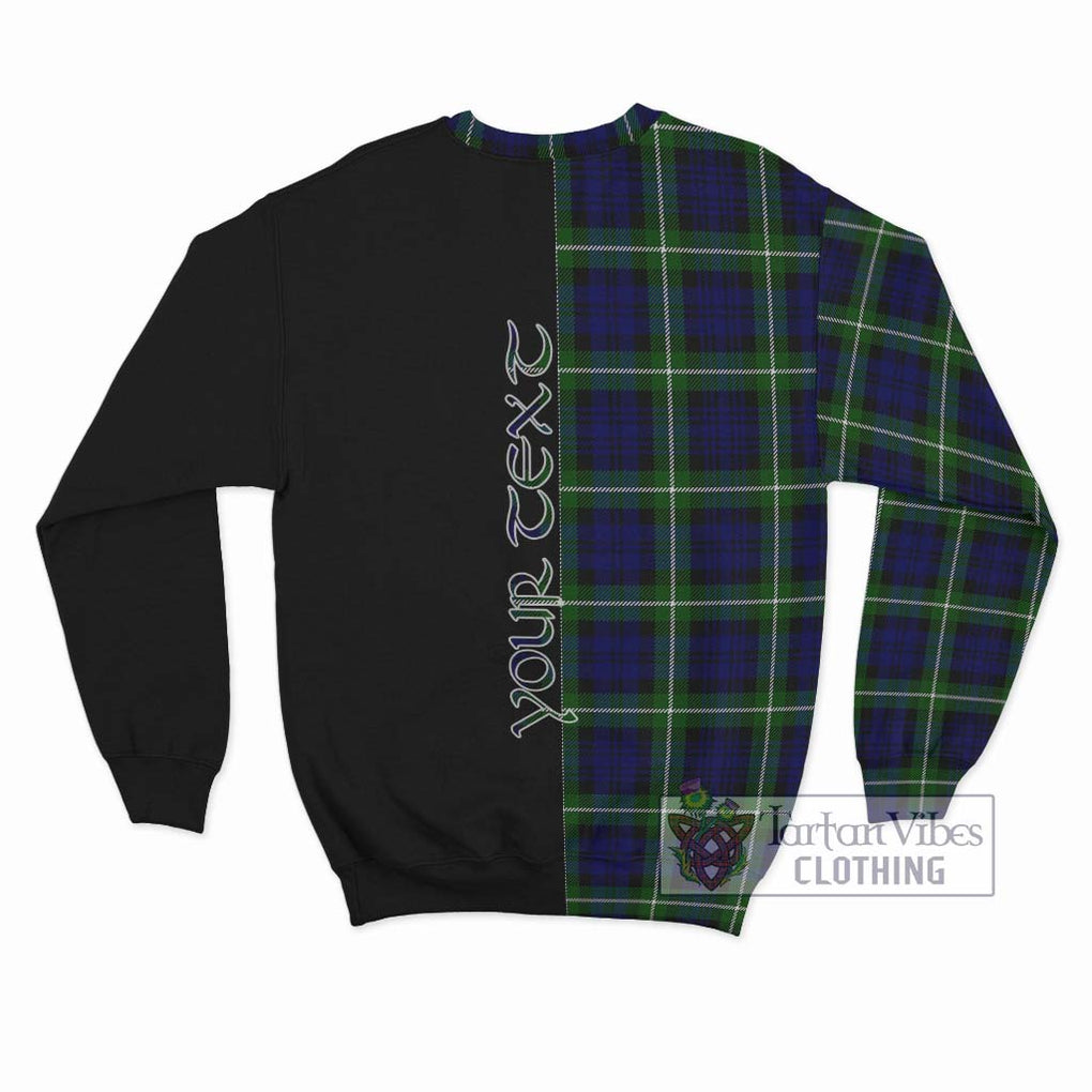 Lammie Tartan Sweatshirt with Family Crest and Half Of Me Style - Tartan Vibes Clothing