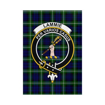 Lammie Tartan Flag with Family Crest - Tartan Vibes Clothing