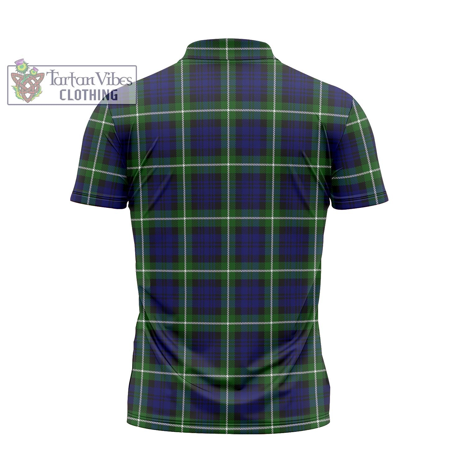 Lammie Tartan Zipper Polo Shirt - Tartan Vibes Clothing